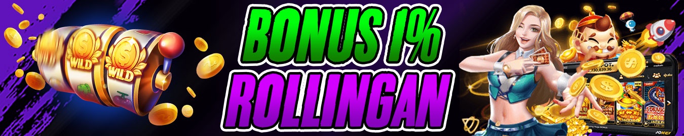 Adiljp bonus rolingan slot 1%